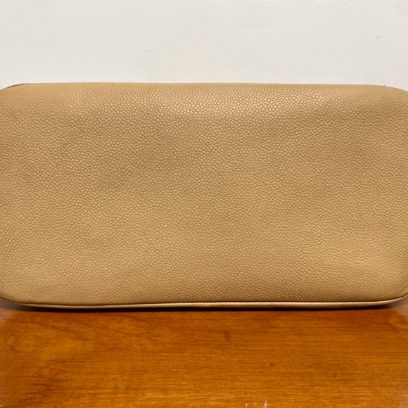 Chanel Medallion Beige Leather Monogram Tote with Gold Trim Authentic - Picture 15 of 15